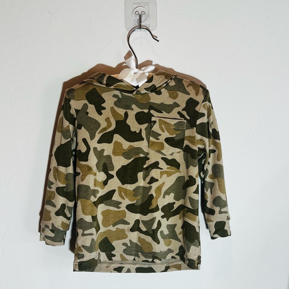 Toddler Free Fly Bamboo Hoodie - Camo - 2T